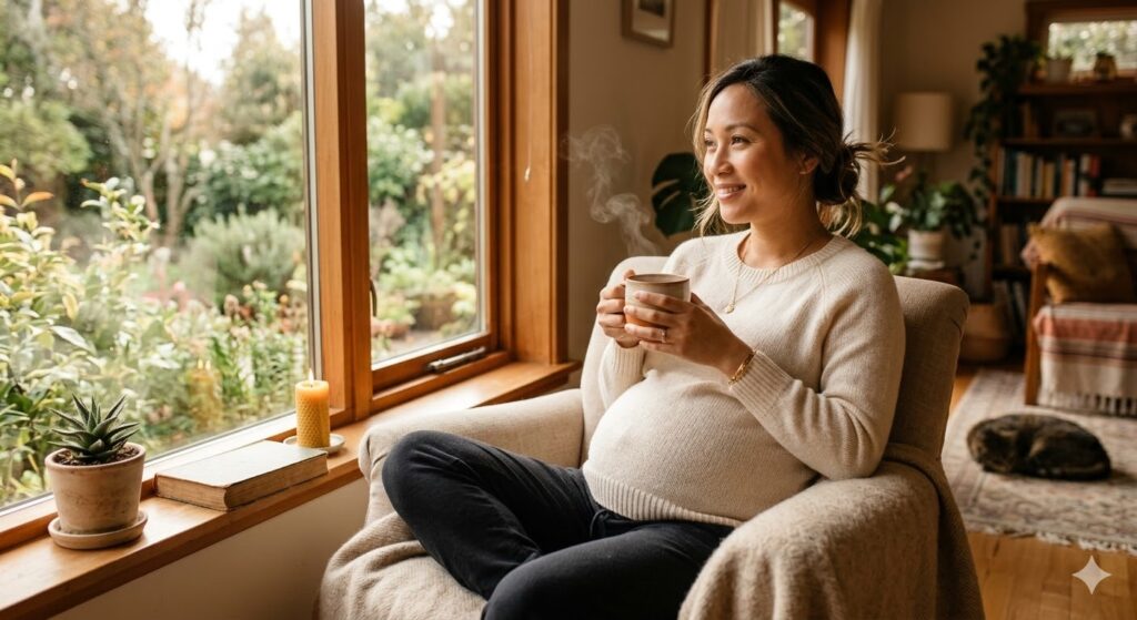 Phụ nữ mang thai 3 tháng đầu uống hồng trà cần lưu ý liều lượng caffeine