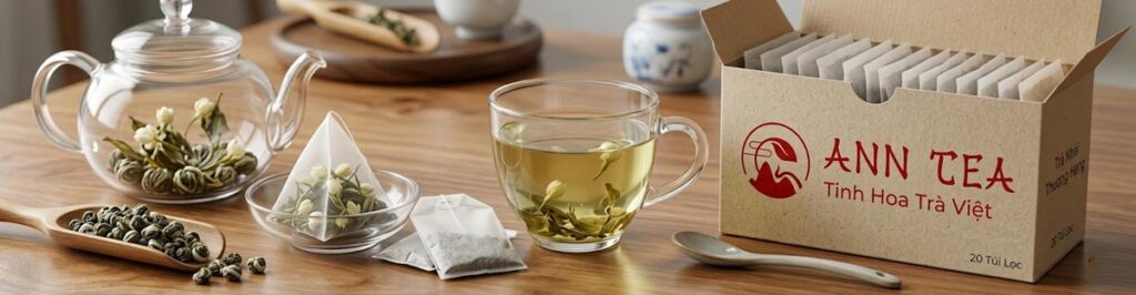 Phân biệt các loại trà hoa nhài tiếng anh trong giao tiếp thực tế