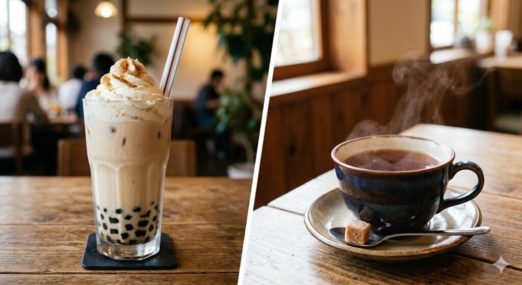 So sánh calo trong trà sữa và hồng trà nguyên chất